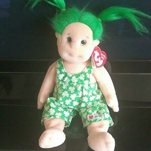 Adorable lady TY Beanie  saint Patrick's commemorative...
